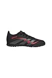 adidas Unisex Kinder Predator Club Turf Football Boots Kids, core Black/Grey Four/Lucid red, 34 EU