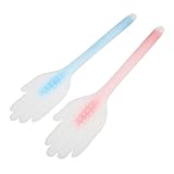 UTHCLO 2 Stück Pat Palm Massagegerät Flexible Silikon-klopfstäbe Blau zur Manuellen Rücken-...