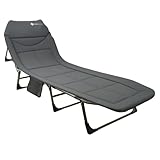 Eurocatch Karpfenliege/Carp Bedchair – 8-Bein Bett mit 5-Fach Rückenlehne, gepolstertem Kopfteil,...