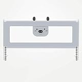 SFNIOKFG Stabiles Baby-Bettgitter für Kleinkinder, vertikales Heben, Klappbett, Schutzgeländer,...