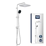 Grohe Vitalio 250 Duschsystem mit Umstellung wassersparend-8l pro Min (für vorhandene Armaturen, 2...