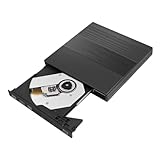 ZGJIAJU DVD Spieler USB 2.0 Externes Optisches Blu-Ray-Laufwerk CD-DVD-Player DVD-Laufwerk Slim Disk...
