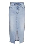 VERO MODA Damen Röcke 10295731 Light Blue Denim M