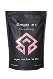 WAXX INN Pink Candy Warmwachs ohne Streifen für komplette Haarentfernung, Bonbonrosa, 1000 g,...