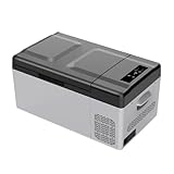 BONXRDUN® 15L Mini Kühlschrank 12v 230V Kühlbox Kompressor Auto für Camping & Heimgebrauch,...