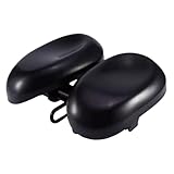 Mountain Bike Sitzkissen,Verstellbares Fahrrad Sitzpolster - Federnder Sattelersatz Sitzpolster...