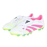 adidas Fußball Cleats Predator Pro FT HG/AG, Footwear White/Lucid Pink/Lucid Lemon (JR044), 6.5 US
