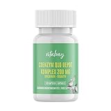 Vitabay Coenzym Q10 Ubichinon DEPOT Komplex 200 mg • 120 vegane Kapseln • Hochdosiert •...