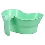 MALUGOGO Tragbarer Kunststoff Spuckbecher 3 Zoll für Mundhygiene und Zahnreinigung bei Senioren und...