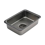 Oshhni Edelstahl Camping Waschbecken Camping Tisch Waschbecken Außenwaschbecken für Wohnmobile