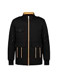 Destiny 2 Root Of Nightmares Raid Schwarze Bomberjacke | Herren Videospiel-Merch | Baumwolle,...