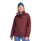 Schöffel Damen 3in1 Jacket Partinello L, wind- und wasserdichte Winterjacke mit separat...