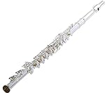 SYMPHONIE WESTERWALD® C Querflöte/Flöte, geschlossene Klappen, echt versilbert, Zubehör,...
