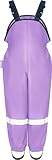 Playshoes Matschhose Regenlatzhose Ungefüttert Unisex Kinder Wind- und wasserdichte Regenhose...