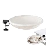 Yuemeuy Katzen Schreibtisch Bett | rutschfeste Katzenhängematte Bis 23 Kg,Gemütlicher...