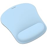 TECKNET Mauspad mit Gelkissen, Memory Foam Mousepad Ergonomisches Wasserdicht Komfort Mausmatte mit...