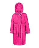 LAYNENBURG Premium Bademantel Kinder & Teenager mit Kapuze - 100% Baumwolle - OEKO TEX Standard 100...