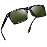Joopin Klassische Rechteckige Sonnenbrille Herren Sport Retro Stil und Polarisierte Sonnenbrille...