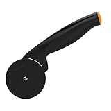 Fiskars Pizzaschneider mit hochwertigem Kunststoff-Schneidrad, Länge: 19 cm, Functional Form,...