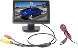 4.3 Zoll LCD Bildschirm Rückfahrkamera Car Color Rear View Monitor Screen Auto Monitor mit 16....