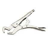 Gripzange Massive Rohrschelle Reparatur Schweißen Verstellbare Backengriffe Gebogene Verriegelung f