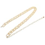 BESPORTBLE Elastischer Taillengürtel Körperkettenschmuck Damen-Kettengürtel aus Metall in der...