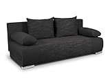 Schlafsofa Naki - Sofa mit Schlaffunktion und Bettkasten, Bettsofa, Couchgarnitur, Couch,...