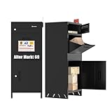 Paketbox Draussen Groß XXL|Installation Erforderlich|Abschließbarer Großer Briefkasten mit...