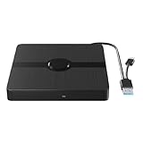 Uqezagpa USB 3.0 USB C Externe DVDs Writer Laufwerke Brenner Reader Player Optische Laufwerke für...