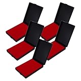 Homoyoyo 5 Stück Medaillen Abzeichen-box mit Deckel und Schwamm-einsatz Kompakte...