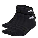 adidas, Cushioned Sportswear Ankle Socks 6 Pairs, Socken, Schwarz-Weiss, 43-45 EU