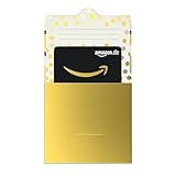 Amazon.de Gutschein in Geschenkschuber (goldenes Design)