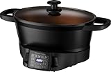 Russell Hobbs Multikocher 6,5l [digitales Display] 8 Kochfunktionen (Slow Cooker, Dampfgarer,...