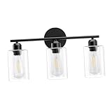 SEWACC Retro Wandleuchte Eisen und Flammige Badezimmer Spiegel Lampe Vintage Spiegellicht für Flur...