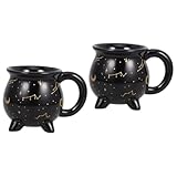 TOPBATHY 2 Stück Hexentasse Halloween Dekoration Keramiktasse Tasse Für Halloween Heimdekoration...