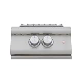 Blaze Premium LTE+ Eingebauter Propangas-Hochleistungs-Brenner mit Wok-Ring und Edelstahldeckel –...