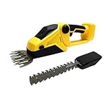 Cordless Battery Powered Hedge Trimmer 20V 18V Akkus Akku-Heckenschere Grasschere 2-in-1...