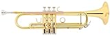 Classic Cantabile TR-30L Bb-Trompete (Schallbecher Messing 123 mm, Mundrohr Goldmessing,...