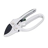 Haofy Gartenschere Handschere mit Verbessertem Schnitt für Effizientes Pflanzenschneiden SK5-Stahl