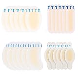 24 Stück Blasenpflaster, Blister Pads Gel Pflaster für Blase Fuß Schutz, Unsichtbare und...