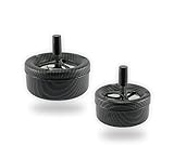 Budawi® Schleuderaschenbecher Aschenbecher Ascher Spin Ashtray Drehascher Drehaschenbecher Carbon...