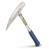 Estwing Rock Pick Geologischer Hammer mit spitzer Spitze und stoßreduzierendem Griff, 625 ml, Blau