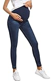 Generisch Schwangerschaftsjeans für Damen – Skinny Fit Stretch Denim Umstandsjeggings