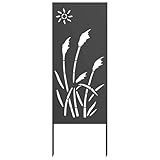 vidaXL Gartenpartition Sichtschutz Trennwand Außenscreen Dekorative Barriere Separator Modernes...