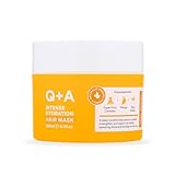 Q+A Intensive Feuchtigkeits-Haarmaske (200 ml), stärkende Anti-Frizz-Haarpflege, tiefenwirksame...