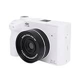 Yanmis Digital Kamera für die Fotografie, 4K 75MP 18X Zoom Compact Vlog Travel Camara mit AF...