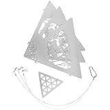 Toyvian 1 Satz Dreiecks Hängestove für Tragbarer Grill für BBQ und Camping Abnehmbares Design...