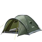 Campingzelt mit Vorraum, Zelte Tilenvi Camping Zelt für 2-3 Person, PU5000 wasserdichte Zelt für...