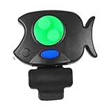 BommFu Fishing Rod Bissenmelder | Bissanzeiger mit Ton und LED Licht | Hochempfindliche Laute...