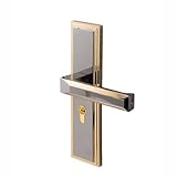 PGNEX Türschloss aus Aluminium, geräuschlos, Entriegelung für Zuhause, Sicherheitstür,...